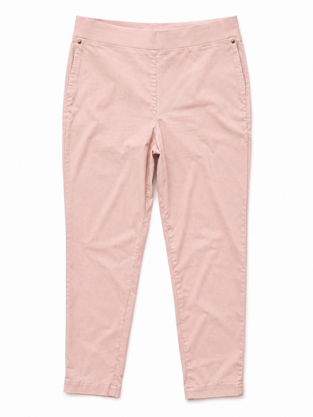 Jones New York Slim Pull-On Ankle Pants - Light Pink